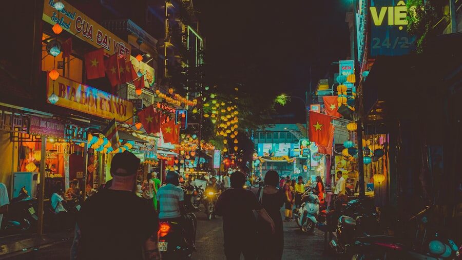 Photo Nightlife Scene